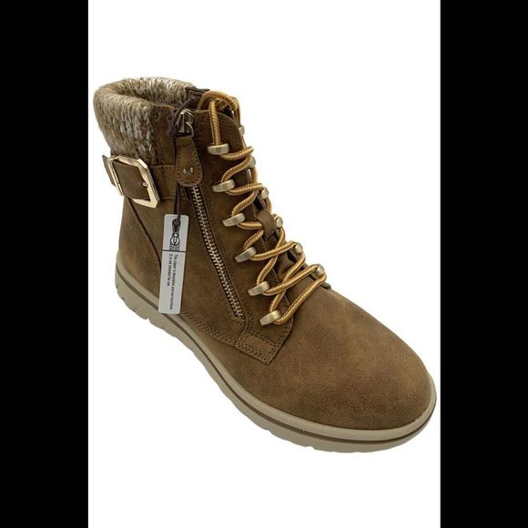 Cliffs by White Mountain Women's Hearten Boots Tan - Medium - Picture 1 of 3